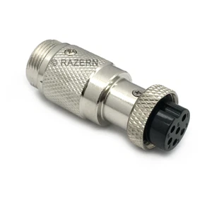 NUEVO adaptador de micrófono Cobra de 4 pines a micrófono de 6 pines SOLO PARA RADIOAFICIONADOS RCI Ranger - Imagen 1 de 5