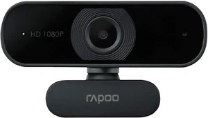 Rapoo XW180 Full HD Webcam 1080P 80 Field of View Fixed Focus Noise Cancelling U - Photo 1/1