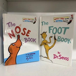 Dr. Seuss The Foot Book Hardcover 1968 Grolier Book Club Edition M5 - Picture 1 of 2