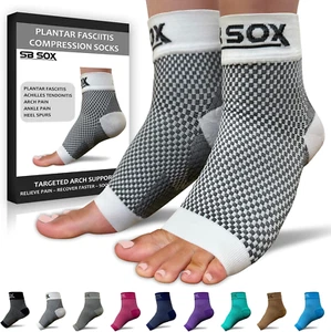 Plantar Fasciitis Relief Socks - Night Splint & Foot Brace for Achilles Tendonit - Picture 1 of 12