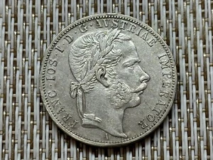 Gulden 1866 A Franz Josef - Silber W/24/1162 - Foto 1 di 2