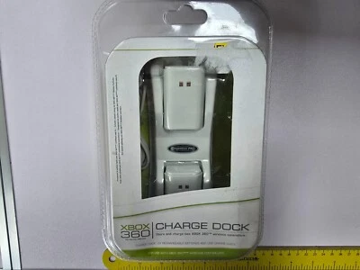 MICROSOFT XBOX 360 DUAL CONTROLLER USB BATTERY CHARGER KIT DOCK STAND BRAND NEW! - Image 1 of 2