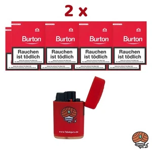 2 Stangen Burton Original Filter Cigarillos à 25 Stück + Sturmfeuerzeug - Bild 1 von 4