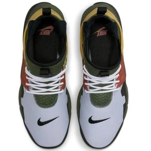 NIKE Men 9.0US Air Presto Mid Utility Carbon Green/Ghost Us9 Dc8751-300 - Picture 1 of 6