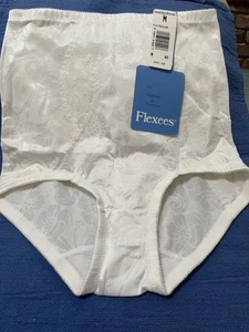 Flexees Shapewear Firm Control Panties Ivory Medium NWT!! - Picture 1 of 4