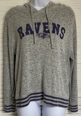 Women's NFL Baltimore Ravens Hooded Sweater, Small - Image 1 of 4