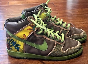 Nike Dunk SB 305050 231 De La Soul Braun Grün Herren 12 Sport Sneaker Schuhe - Bild 1 von 16