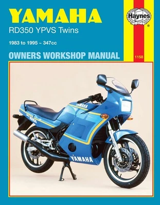 Yamaha RD350 YPVS Twins (1983-1995) Haynes Repair Manual - Image 1 of 4
