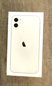 Apple iPhone 11 64 GB WHITE EMPTY BOX ONLY - Picture 1 of 5
