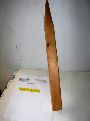 SUPERNATURAL TV  SERIES  LONG  POINTY  WOODEN  STAKE - Image 1 of 4