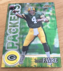 2000 Topps Finest Brett Favre Refractor #41 Packers Green Bay Vintage NFL - Picture 1 of 3