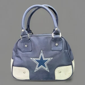 MVF Most Valuable Fan Dallas Cowboys Bowling Bag Purse Double Handle NFL Star - Picture 1 of 20