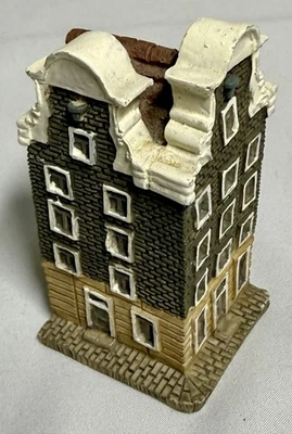 Ámsterdam Países Bajos Holanda Hotel holandés Casa Canal Modelo arquitectónico 3,25”H Foto 1 de 4