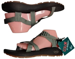 Women's 10 CHACO Taupe Sandals JCH108018 New With Tags - Picture 1 of 16