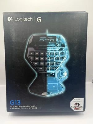 RARO Logitech G13 Advanced Gameboard - Completo En Caja (CIB) - ¡EXCELENTE Estado! Foto 1 de 4