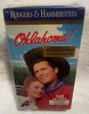 Rogers & Hammerstein Oklahoma! VHS Video + Soundtrack Audio Cassette New Sealed - Image 1 of 4