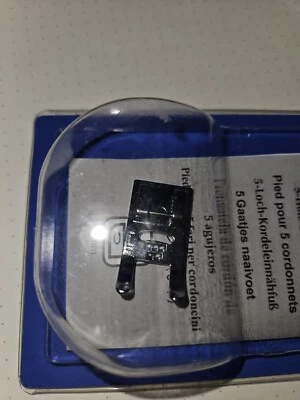 Brother Babylock Snap On Cording Foot (5 Hole) (SA157) XC1962002  - Image 1 of 3