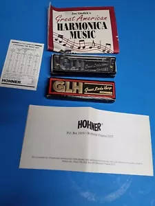 Vintage Harmonica Hohner Great little harp GLH 4" - Picture 1 of 11