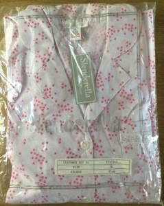 Slenderella Pyjama Set Short Sleeved Floral Print PJ07203 Nightwear Loungewear - Picture 1 of 5