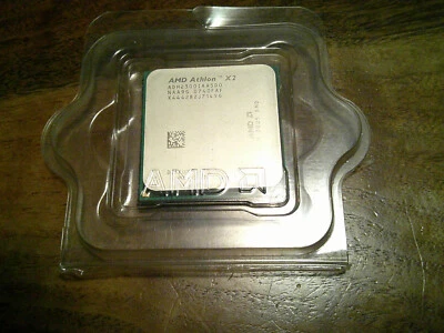 AMD Athlon X2 BE 2300 2 Core 1M L2 Cache 1.9 GHz Socket AM2 CPU ADH2300IAA5DO - Image 1 of 4