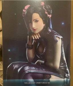 Final Fantasy VII Remake Static Arts Tifa Lockhart Fighter Dress Ver. Figure JP - Picture 1 of 8