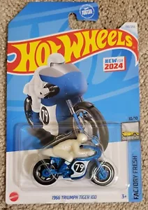Hot Wheels 1966 Triumph Tiger 100 New For 2024 Brand New In Package - Picture 1 of 2