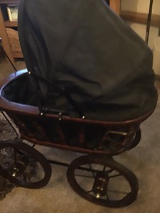 old fashioned dolls prams