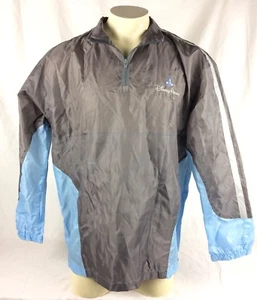 Disney Parks Resort Poly Windbreaker Regenjacke blau grau med-lg leicht - Bild 1 von 8