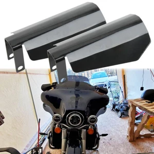 Protectores de manos para motocicleta protector deflector de viento para Harley Road Glide Street Glide - Imagen 1 de 14