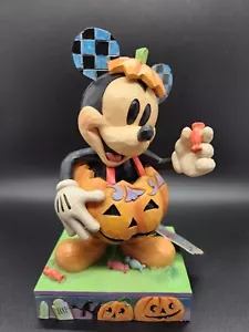 Figura Calabaza Mickey Jim Shore Enesco Disney Mick O Linterna 6014353 Halloween - Imagen 1 de 4