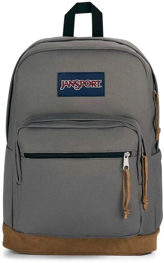 Mochila JanSport Right Pack - Mochila Duradera con Talla Única, Gris Grafito  Foto 1 de 4