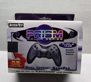 Interact Dual Impact PlayStation Prism Color Series Purple Haze Controller - Picture 1 of 7