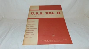 SPARTITI MUSICALI VINTAGE 1949 USA VOL. 2 PIANOFORTE LEEDS MUSIC CO. - Foto 1 di 1