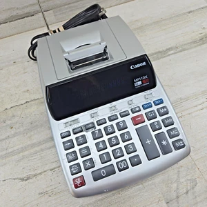 Canon MP11DX-2 Heavy Duty Desktop Printing Tax Calculator w/Clock & Calendar - Picture 1 of 8