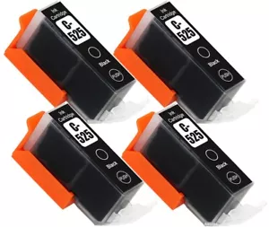4 kompatible C525B Tintenpatronen schwarz, für Canon PGI-525, PG525BK, Pixma MX885 - Bild 1 von 2