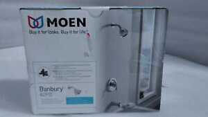 Moen Banbury Single-Handle Tub and Shower Faucet Kit/ Chrome