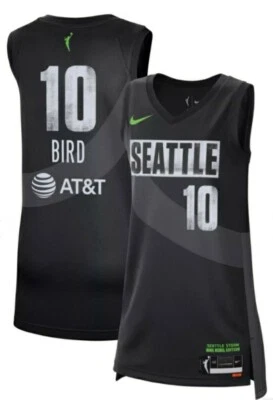 Sue Bird Seattle Storm WNBA Basketball Jersey Nike Size XS DC9602-010 - Image 1 of 4