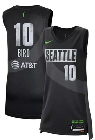 Sue Bird Basketball Jersey Nike Rebel Edition Seattle Storm DC9602-010 Size XS Cover