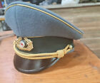 WW2 German Army Generals Officers Service Visor Hat Cap Schirmmutze Repro