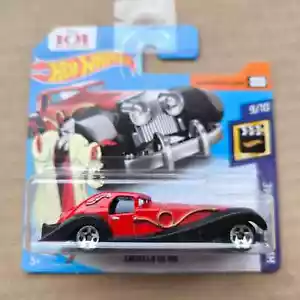 Hot Wheels SHORT CARD 2018 HW SCREEN TIME CRUELLA DE VIL RED 101 DALMATIANS 9/10 - Picture 1 of 1