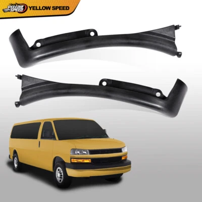 Fit For 1996-2023 GMC Savana 3500 2500 96-14 Savana 1500 Front Fender Trim Set - Image 1 of 4