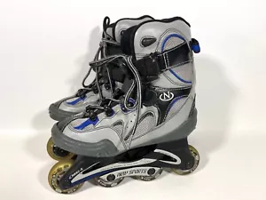 Inliner Skates für Kinder Größe 36 Grau/Blau, Mädchen/ Jungs, Freizeit, Spaß - Bild 1 von 11