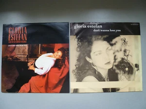 Gloria Estefan 2x12” Bundle ‘Can't Stay Away From You' 'Don't Wanna Lose You' EX - Picture 1 of 8