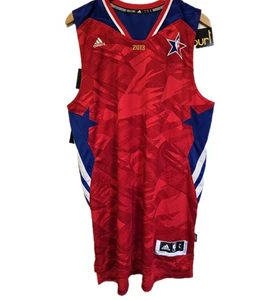 2013 NBA West All-Star Blank Jersey L Basketball Adidas - Picture 1 of 7