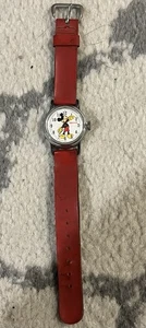Orig. 1950’s era Mickey Mouse Ingersoll Mechanical, Works, Read! Quite Rare! - Picture 1 of 6