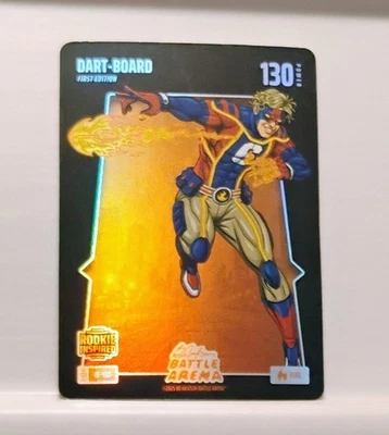 Jaxson Dart "Dart-Board" Rookie 1st Edition (Fire) Holo - 2025 Battle Arena KGJr Foto 1 de 2