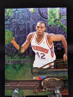 1997-98 Metal Universe - Jerry Stackhouse #95 - Image 1 of 2