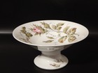 ANTICA RARA ALZATA CENTROTAVOLA PORCELLANA RICHARD GINORI DECORO ROSE