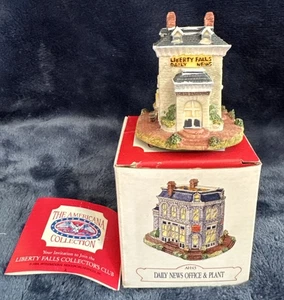 1993 Americana Collection Liberty Falls #AH43 Daily News Office & Plant Spur N - Bild 1 von 9