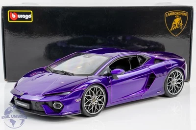 Bburago - Lamborghini Temerario 1:18 púrpura 2024 - modelo diecast Foto 1 de 4
